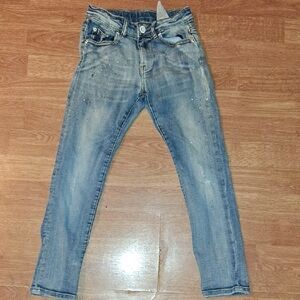Zara Blue Skinny Jeans Size 8